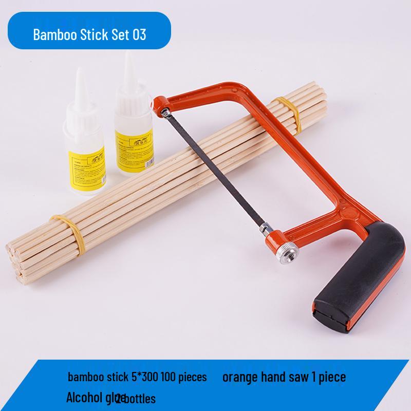 Bamboo and Wooden Craft Sticks: DIY Model Strips and Slices