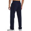 Under Armour Solid Logo Elastic Casual Pants Men Bottoms Blue 1379770-410