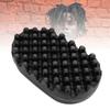 Black Color Curling Hair Brush Big Small Holes Afro Hair Brush For Salon Dreadlocks Comb  Home Use