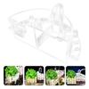 High Transparency Acrylic Fish Tank Top Filter Aquarium Water Purifier  Round Fish Tank