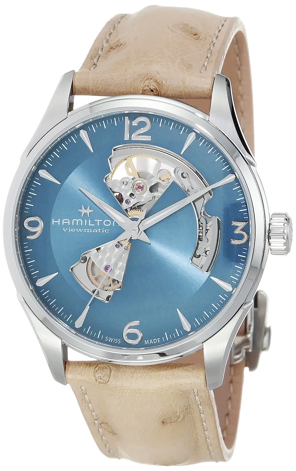 

HAMILTON Watch Jazzmaster Open Heart H32705842 42mm [Hamilton] Men s [Official Import]