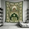 Bear and Panda Wall Tapestry Aesthetic Wall Hanging Printed Fabric Blanket Decorative Tapestries for Bedroom Living Room Home Decor