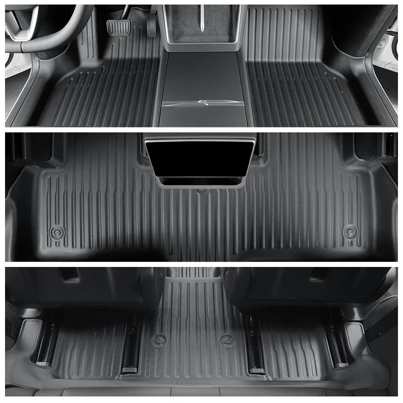 Car Sticker For Tesla Model YL 2025 Floor Mat Special Car Full Surround Threshold TPE Floor Mat Accessories Modification Car Sti