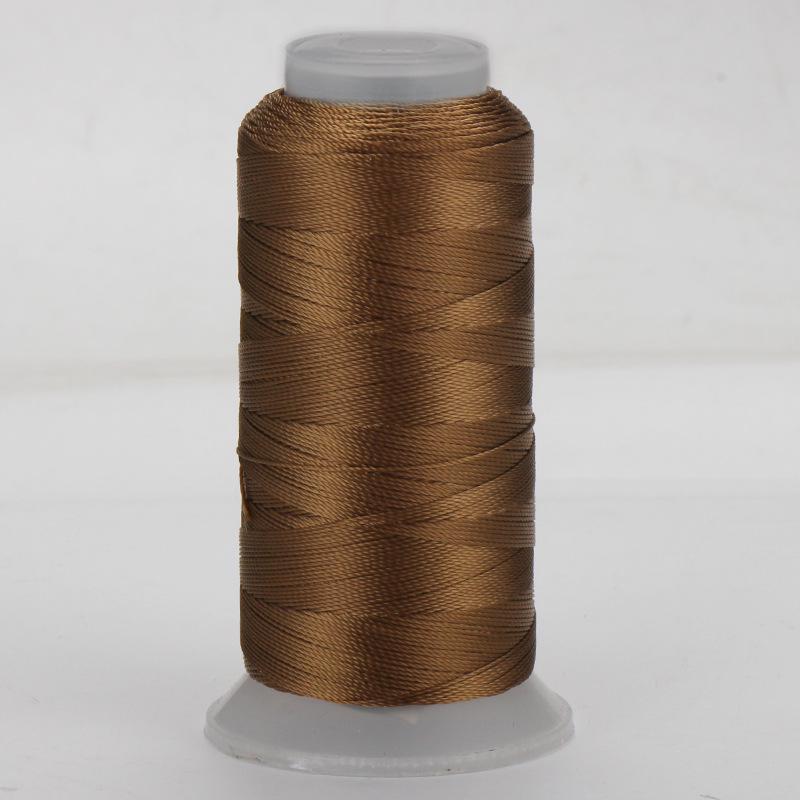 Czerwony pleciony sznurek 0,8 mm 18-żyłowy do nawlekania koralików, węzłów chińskich, frędzli, owijania drutem i bransoletek DIY.