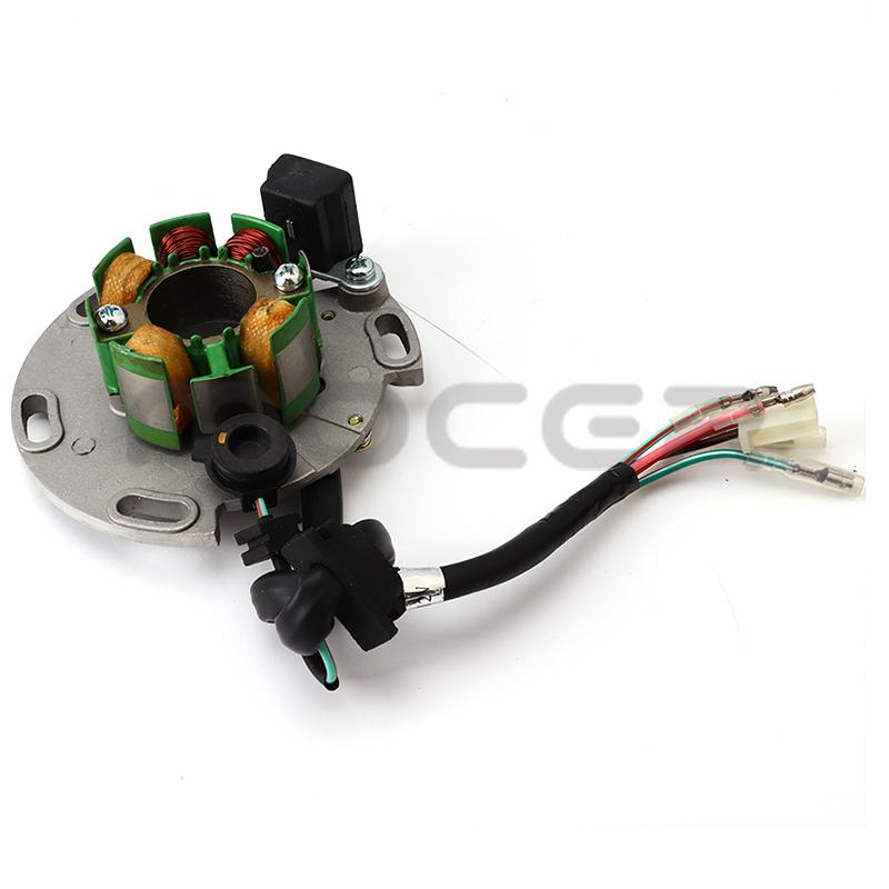 Motorcycle AC Ignition Magneto Stator Rotor kit For Lifan LF150 150cc Horizontal Engines Dirt Pit Bike Monkey Accessories