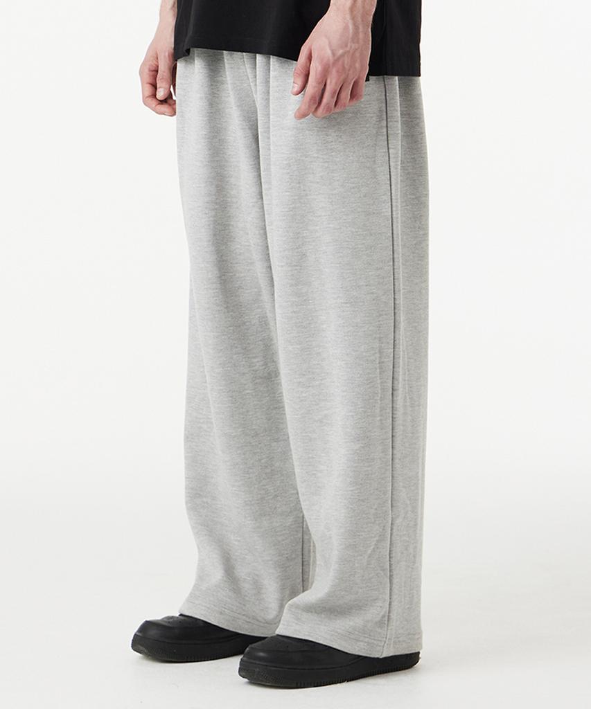 URBANAGE [2Pack] Standard One-Pleat Wide Sweatpants (3 Colors) (Type C)
