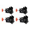 4PCS Corner Clamp Thickened Open Type 90 Degree Right Angle Adjustable Swing Jaw Clamp for