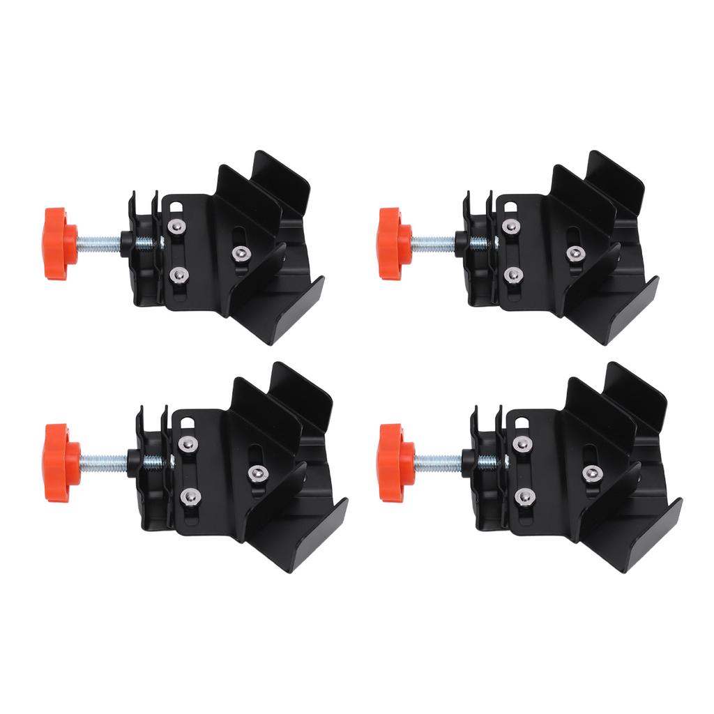 4PCS Corner Clamp Thickened Open Type 90 Degree Right Angle Adjustable Swing Jaw Clamp for