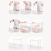 Caixa de Exibição de Armazenamento em Acrílico Transparente Para Brinquedos Fingures Vitrine Para Figuras e Bonecos Blind Box Organizador de Figuras de Ação