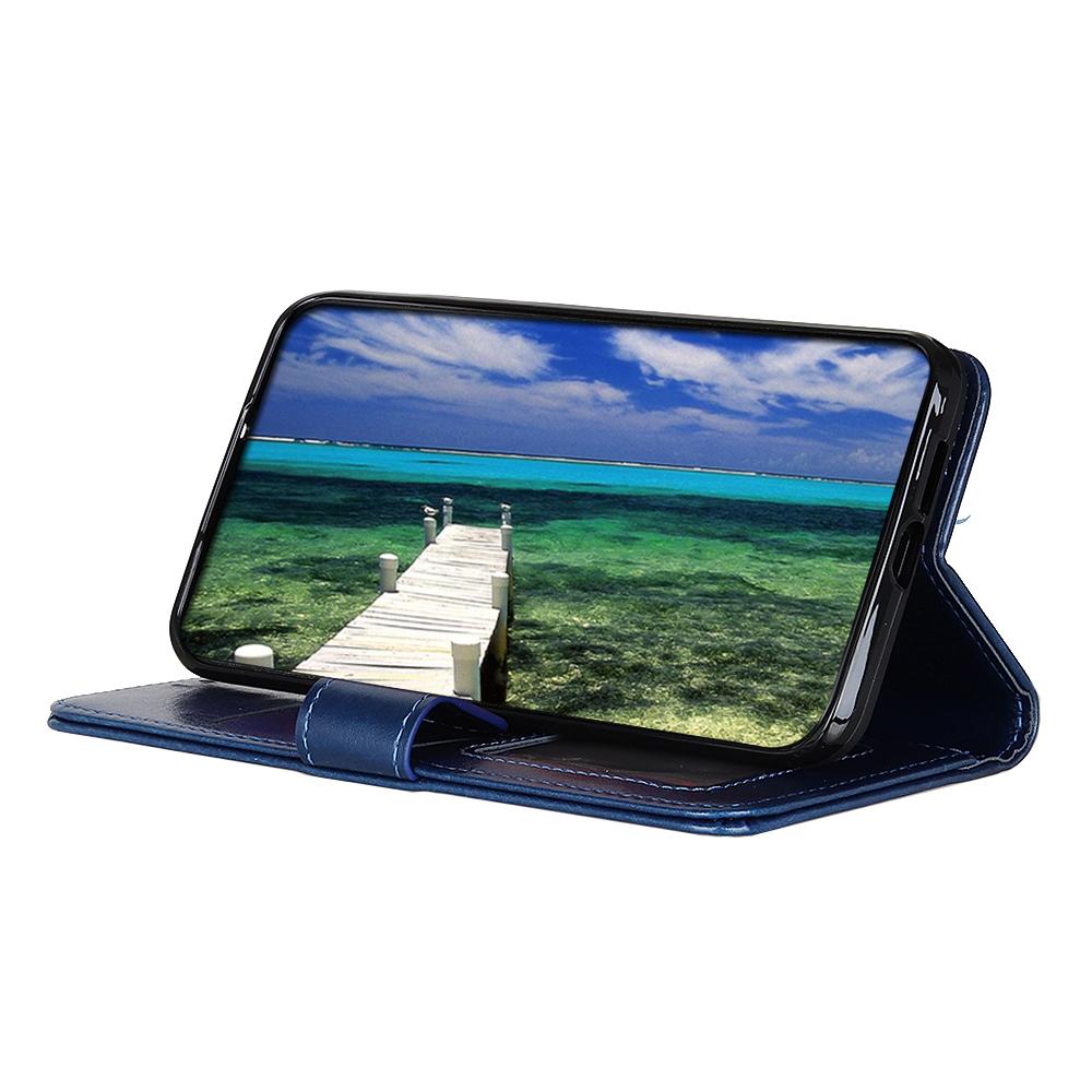 For Google Pixel 8 5G PU Leather+TPU Phone Cover Crazy Horse Texture Cellphone Wallet Stand Case