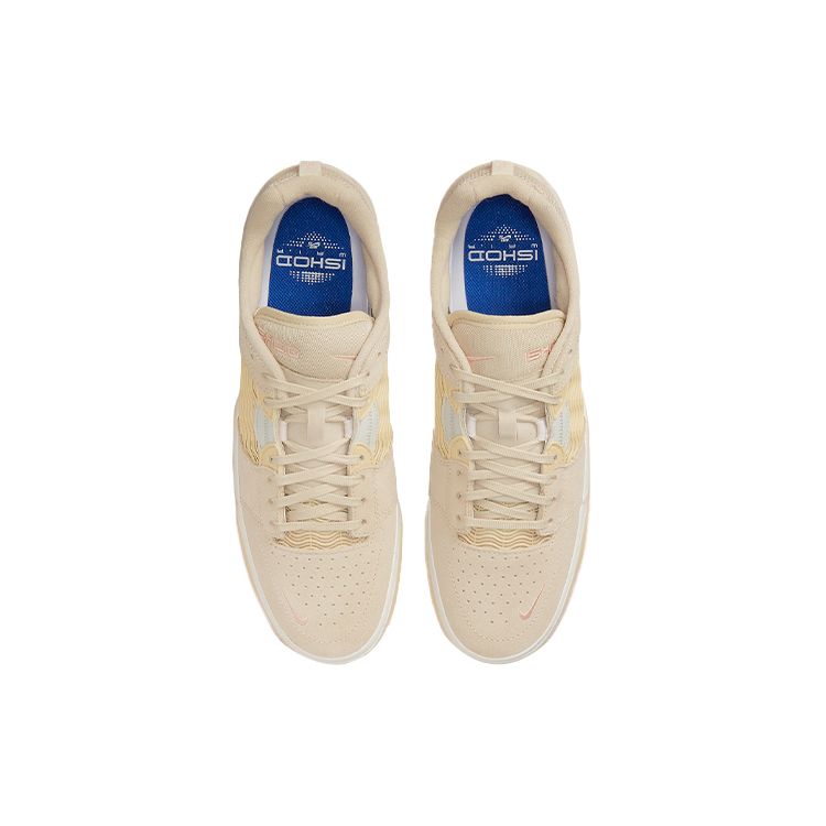 Nike Ishod Wair SB Linen Men Sneakers Tan Rattan Light-Soft-Pink DC7232-201