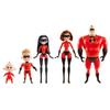 The Incredibles 2 Figure Set of 5 and 12-inch (Disney Pixar) Mr. Incredible, Elastigirl, Violet, Dash, Jack-Jack
