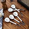 Japanese Ceramic Spoon Household Soup Dessert Mixing scoop Hand Painted Cute Cartoon Cat Coffee Scoops Rough Pottery Soup Spoon