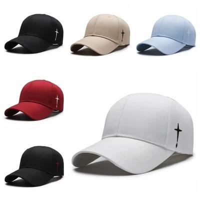 Unisex Cross-stitch Embroidered Snapback Baseball Caps Spring and Autumn Casual Adjustable Outdoor Sun Protection Hats