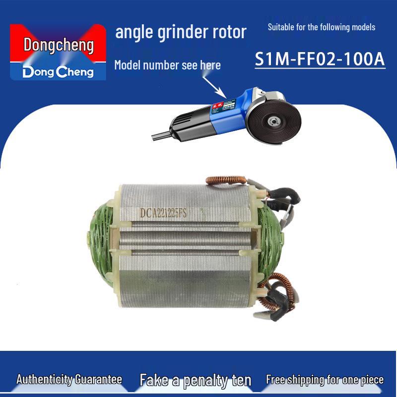 Dongcheng Szlifierka Kątowa Rotor i Zestaw Akcesoriów do Polerowania