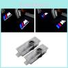 Luxurious Led Car Door Logo Lights For Bmw Simple Replacement White Color 100 000 Hours Life Span