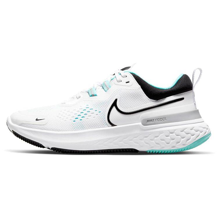 Nike React Miler 2 Comfortable Running Shoes Women sneakers White Blue Black CW7136-100 39
