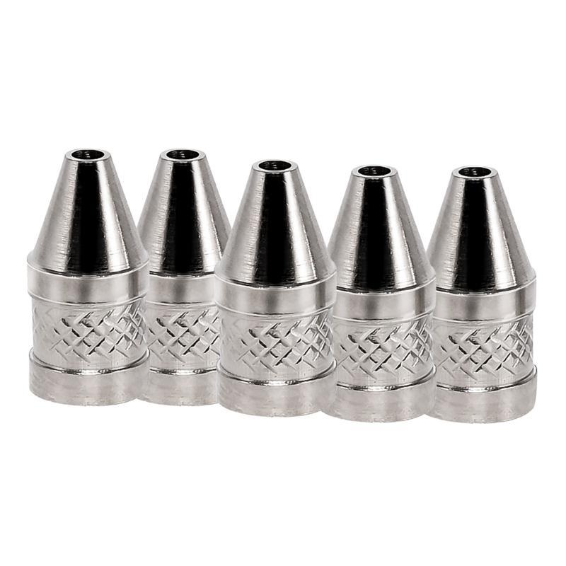 J0MC 5Pcs 1.6mm/1.2mm Nozzle Iron Tips Electric Tin Suction Device Replacement Cores For Solder Suction Heating