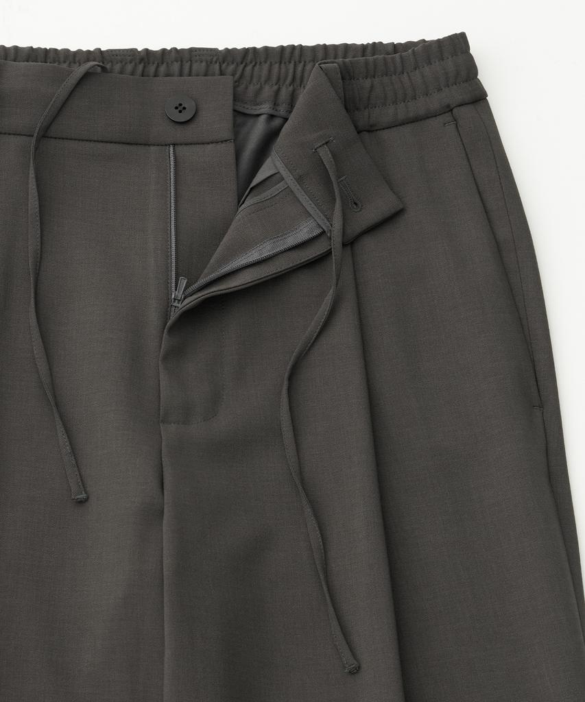 ANOTHER OFFICE Habana Banded Slacks (Alloy-Gray)