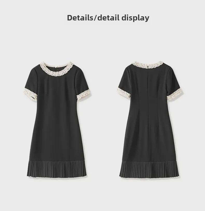 French Romantic Summer Dress: Sweet, Versatile, Lightweight for Children