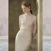 JK&JS Suhua Jacquard Sleeveless Maxi Dress