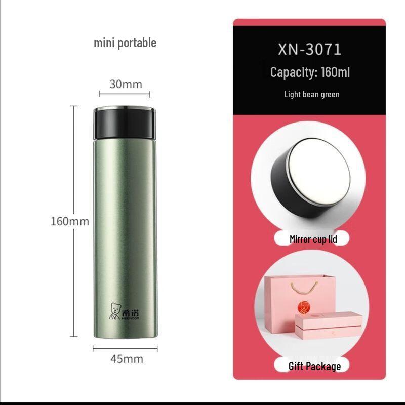 Xino Cute Mini Portable Thermal Mug for Women 160ml