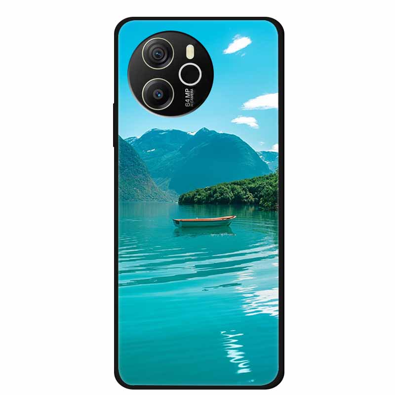 For Blackview Shark 8 Case Shark8 Black Silicone Soft Back Cover Case For Blackview Shark 8 Phone Case Cover Protective Shell