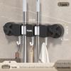 No-Drill Suction Cup Mop Holder – Wall-Mounted Storage Hook for Bathroom, Toilet, Balcony