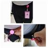 Card With Chain Transparent Card Cover Bus Card Holder Credit Cards Protector Student Card Sleeves