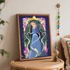 Disney Sleeping Beauty Aurora Oil Painting Kit Home Decor Gift