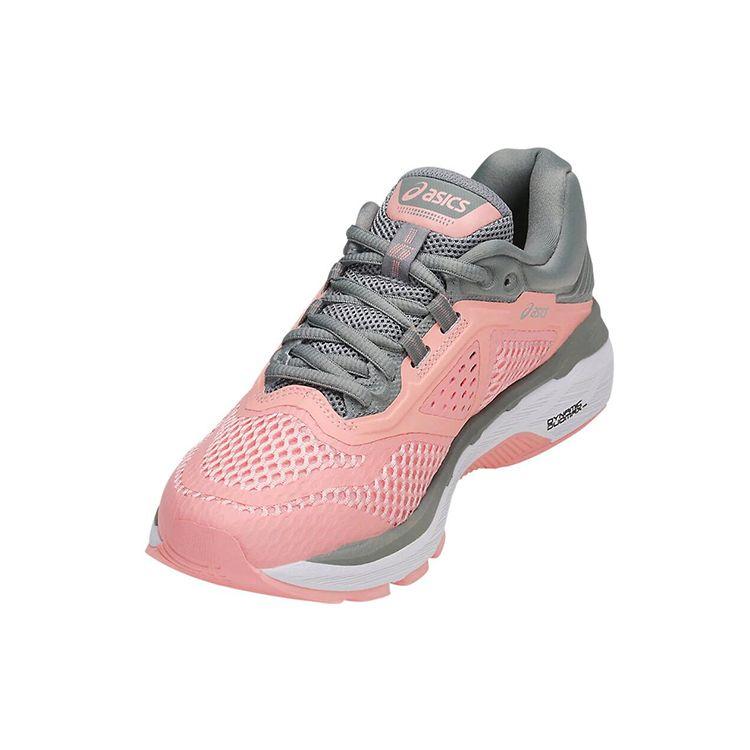 Asics Gt-2000 6 Fabric Non-Slip Breathable Durable Low-Top Running Shoes Women Sneakers T855N-700