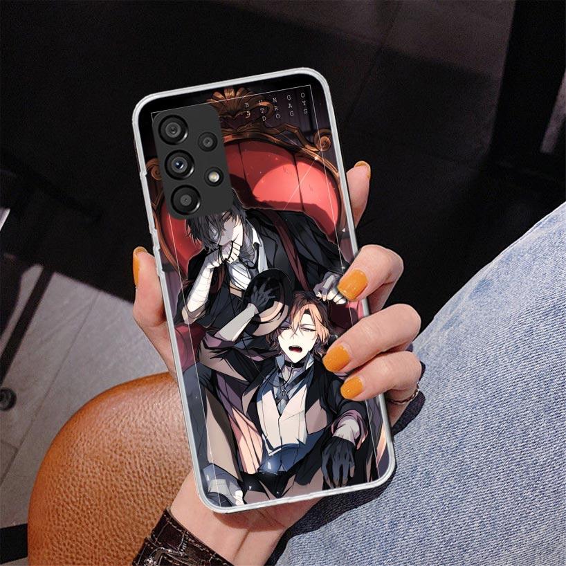 Bungo Stray Dogs Double Black Phone Case For Samsung Galaxy A17 A16 A15 A14 A13 A57 A56 A55 A54 A53 A37 A36 A35 A34 A33 A26 A25