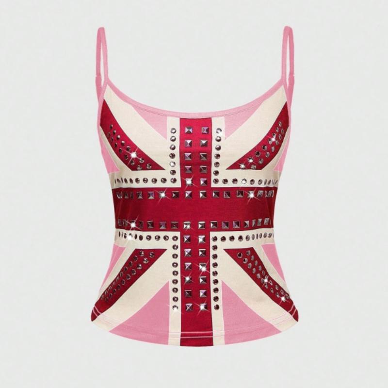 European and American Summer Street Camisole Top