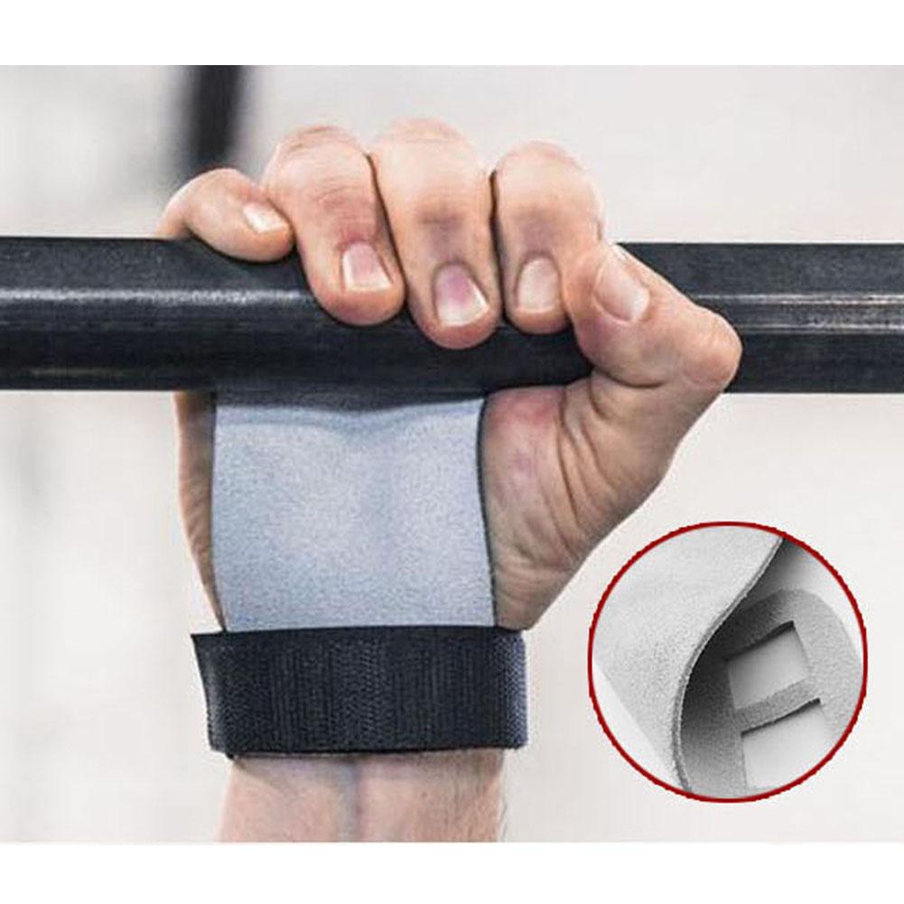 Hand Grip Synthetic Leather Gymnastics Palm Guard Protectors Glove Pull Up Bar Weight Lifting Glove