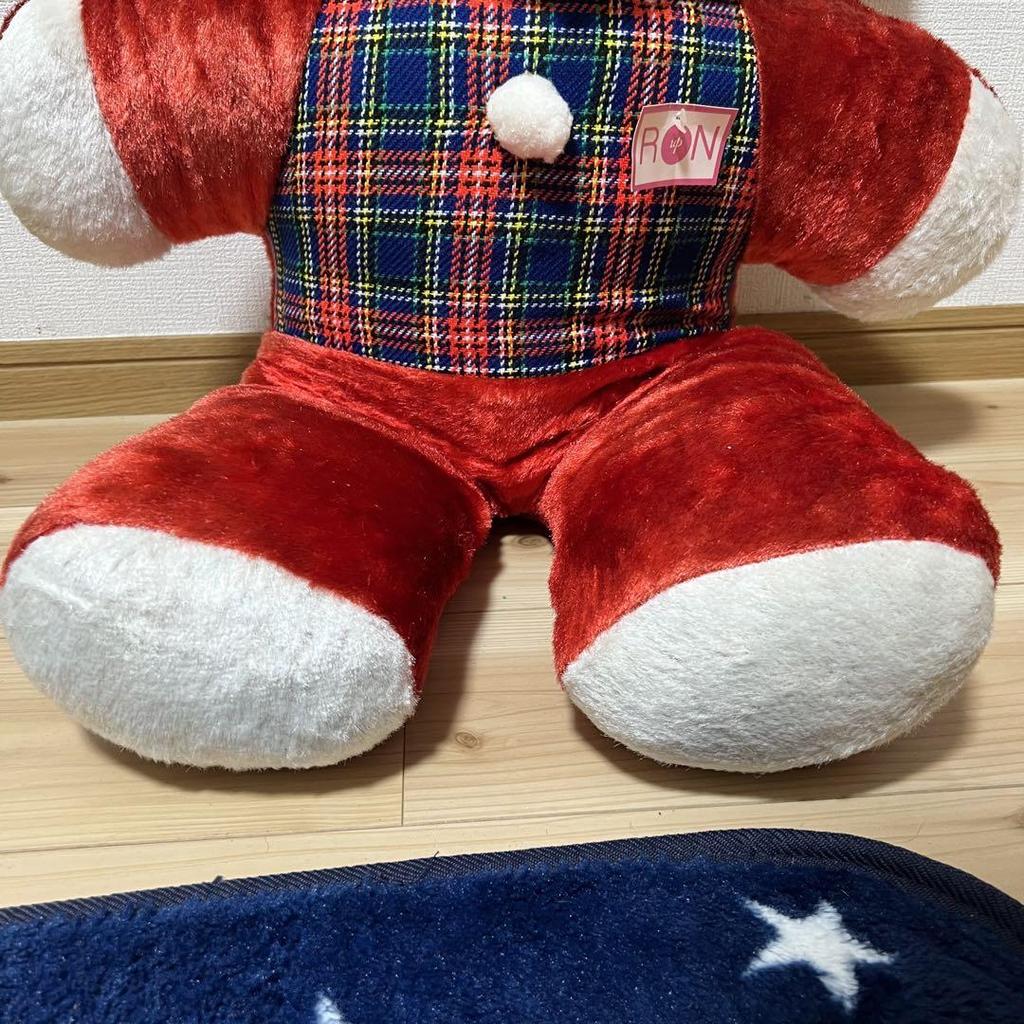 [USED] Vintage Big Teddy Bear, Retro, 80cm, Extra Large, Showa Era