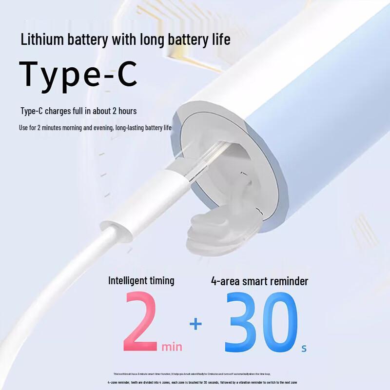 AUX 37DA06 Sonic Electric Toothbrush