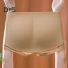 Men Breathable Mid rise Underpants Solid Color Butt Lift Shaper Hip Pad Shorts Panties Fake Butt Seamless Underwear