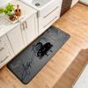 Kylian Mbappe Flannel Kitchen Mat Christmas Soft Area Rug Non Slip Floor Carpet Home Decoration