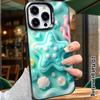 Phone case: 2D flat design, suitable for iPhone 18 17 16 15 14 13 Pro protective case, ocean starfish, perfect Christmas and Halloween holiday gift