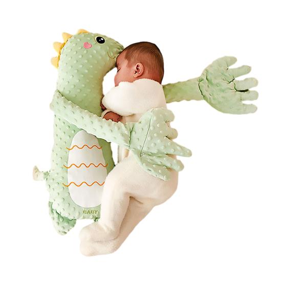 Cuscino per Mano Rilassante per il Sonno del Bambino con Modalità di Accarezzamento Regolabili Cuscino Accarezzante Succhietto Morbido Peluche Compagno di Coccole per Asilo Nido Ora della Nanna Viaggi Uso Ospedaliero