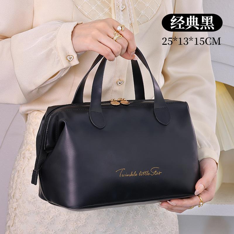 

Большая емкость, высокая ценность, высокое чувство, новая косметичка, большое французское портативное хранилище из полиуретана, косметическая мода