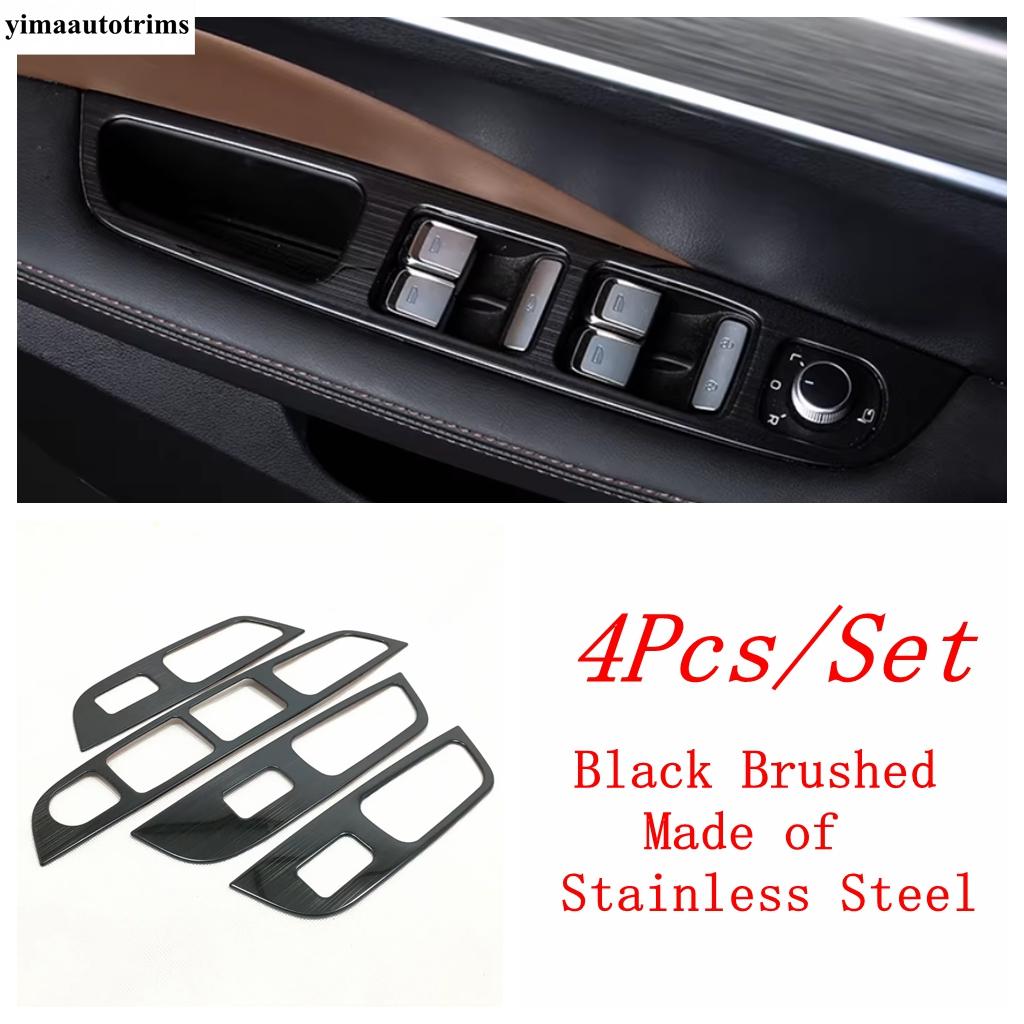 Car Inner Armrest Window Glass Lifting Button Switch Panel Cover Trim Accessories For Geely Coolray SX11 BelGee X50 2024 2025