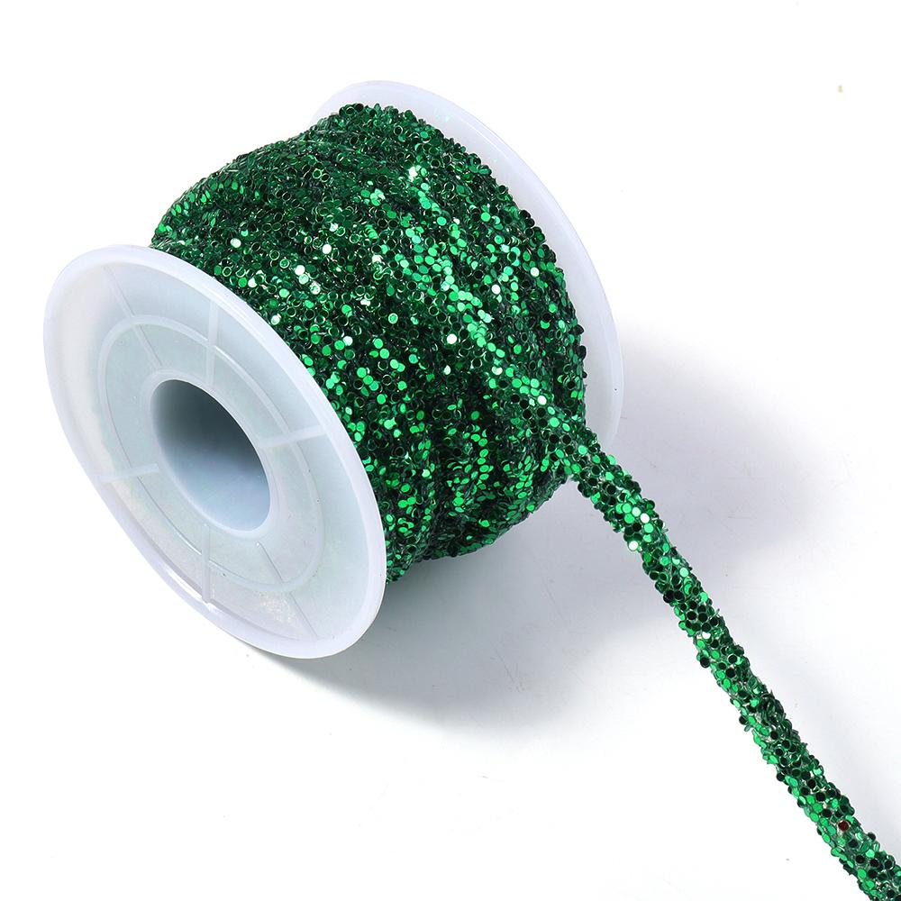 5yards/lot Rhinestone Tube Cord Rope Rhinestones Sequins Trimmings PVC Rope For Wedding Party DIY Clothing Shoes Headwear Decor