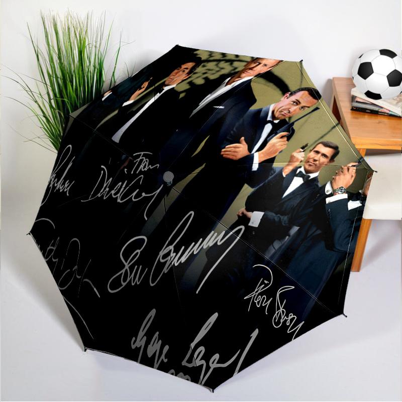 Golden Era Bond 007 Umbrella 8-Frame for Travel, Camping, Casual Lightweight Portable Umbrella, Essential for Every Family Holidays Gift