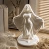 3D Printed Goddess Figure Decorations Deity Sculpture Collectible Desktop Ornaments  Office