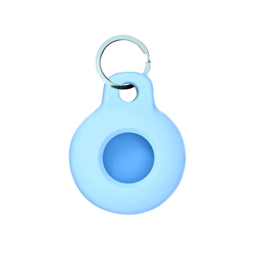 Silicone World AirTags Silicone Case Portable Anti-lost Protective Sleeve For Apple Airtag Hangable Keychain Locator Tracker