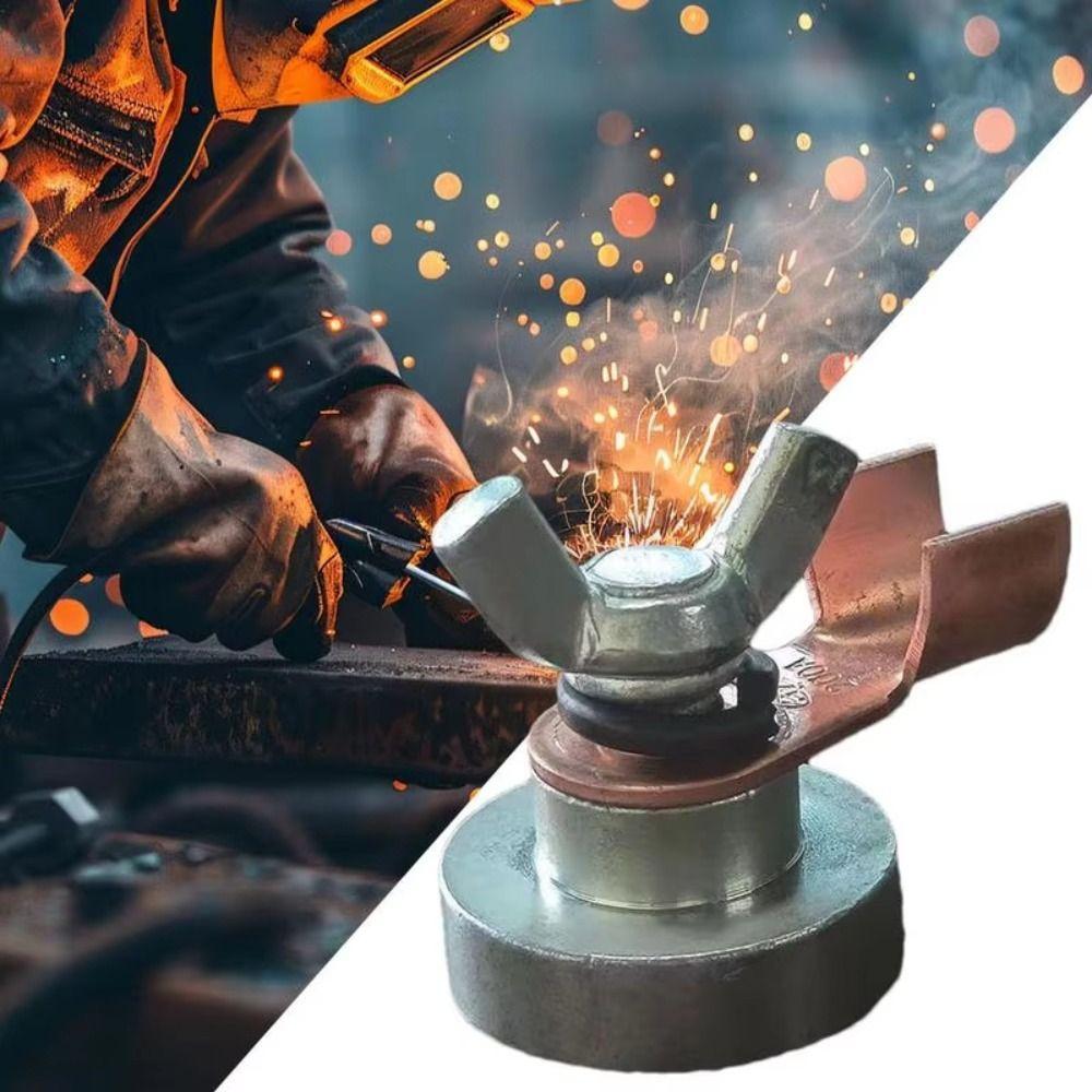 Safety Welding Grounding Clamp Strong Magnetic Welding Support Accessories