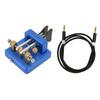 Morse Code Key Double Paddle Automatic Shortwave Portable CW Morse Telegraph Key for Camping Indoor