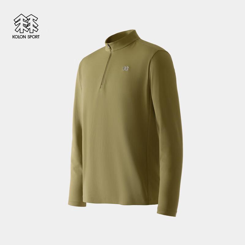KOLON SPORT Men's S-FUNCTIONAL Half-Zip Long-Sleeve T-Shirt