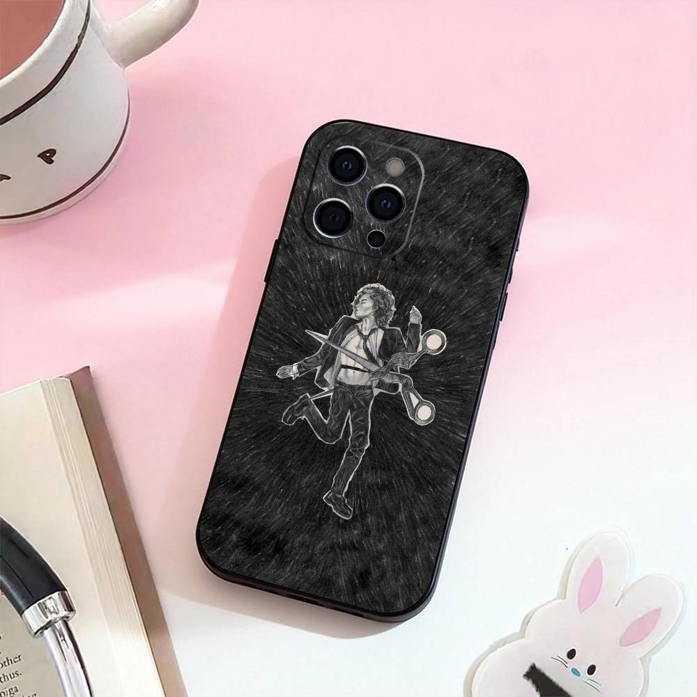 

C-Conan Singer G-GrayS Phone Case For iPhone 17,16,15,14,13,12,11 Plus,Pro,Max,XS Silicone Soft Cover iPhone17air